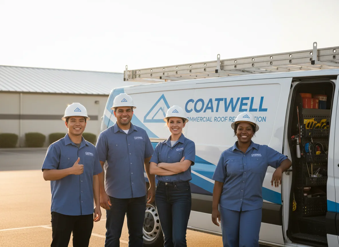 Commercial roof coating company in Reeds, MO
